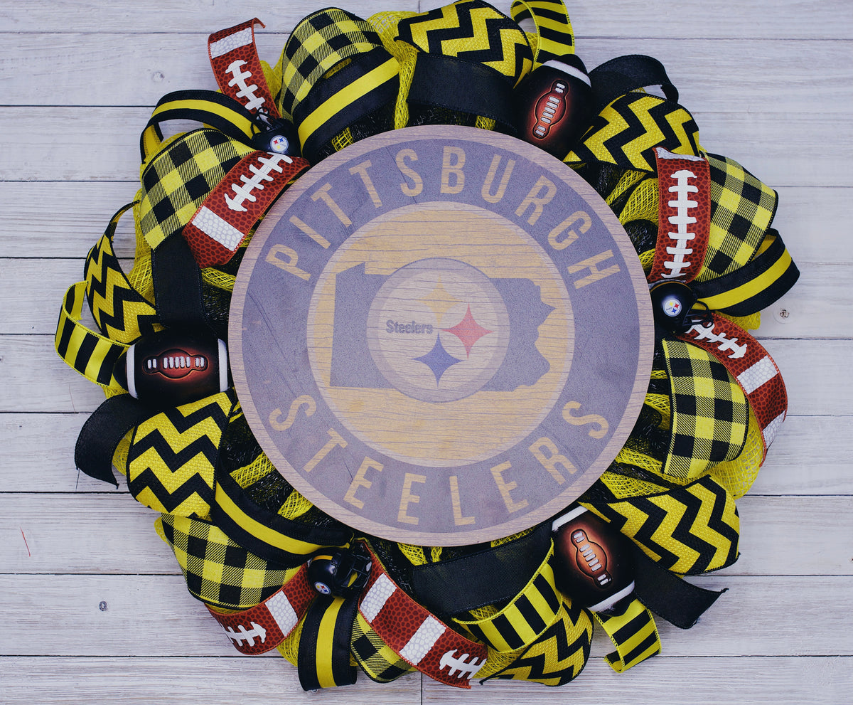 Pittsburgh Steelers Wreath