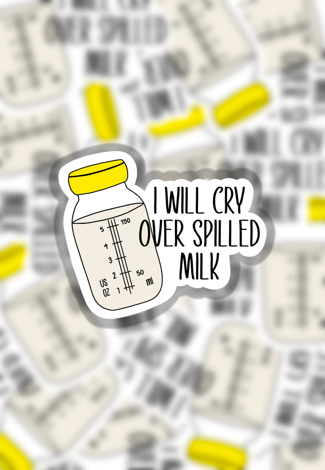 Spilled milk sticker