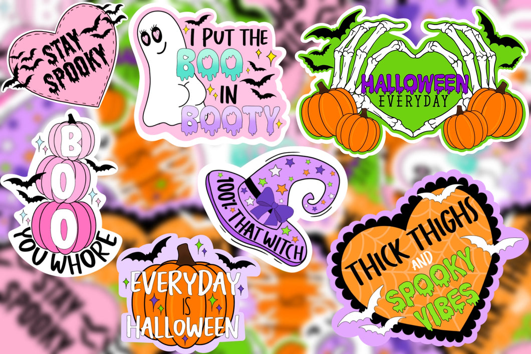 Halloween sticker bundle