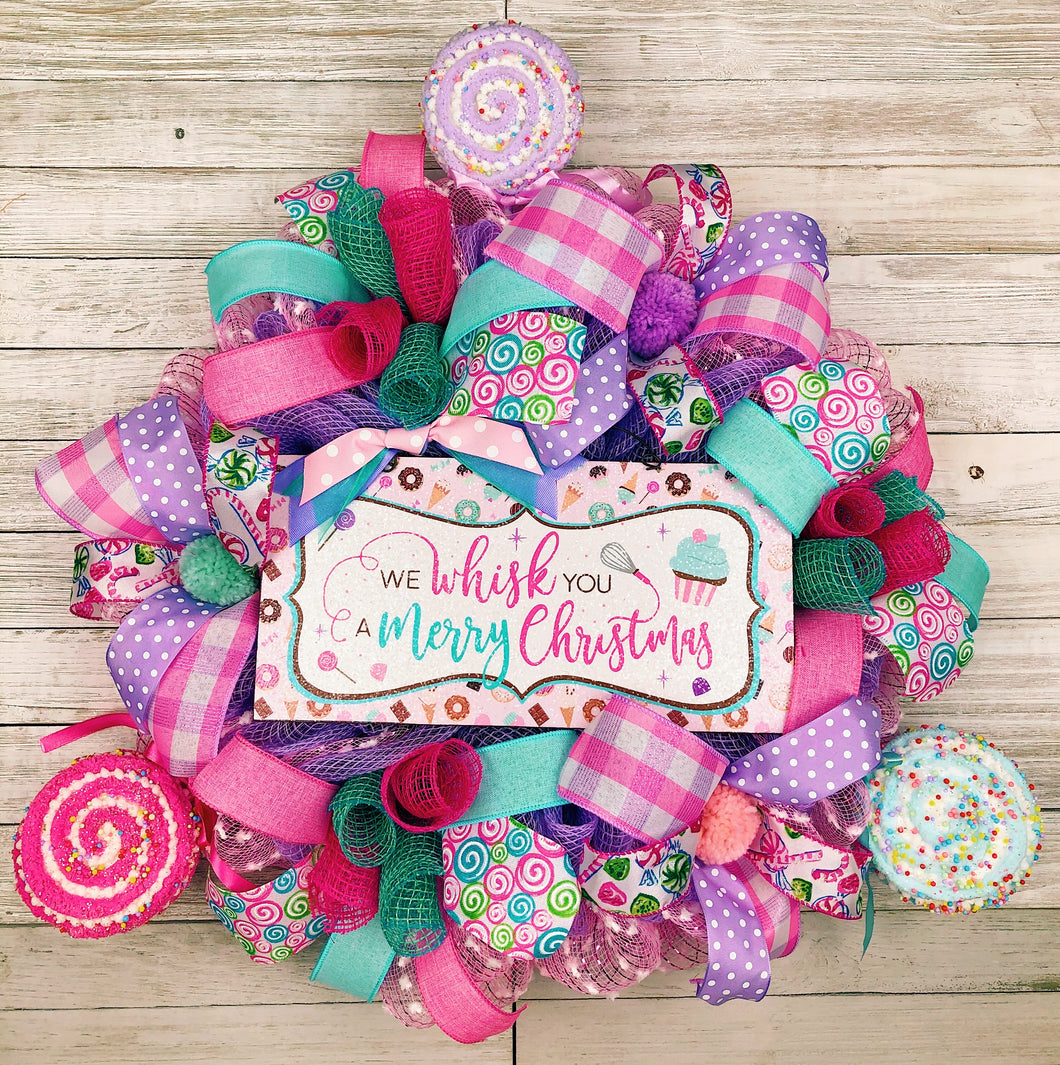 Sweets Christmas Wreath