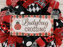 Load image into Gallery viewer, Ladybug Wreath
