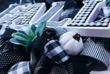 Load image into Gallery viewer, Fall plaid wreath
