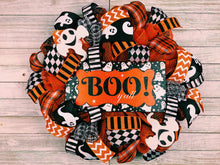 Load image into Gallery viewer, BOO Y&#39;all Ghost Wreath
