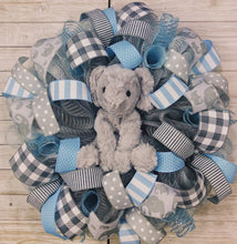 Load image into Gallery viewer, Babyboy wreath
