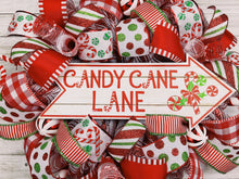 Load image into Gallery viewer, Candy Cane Lane Wreath
