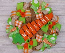 Load image into Gallery viewer, &quot;Welcome&quot; Easter wreath
