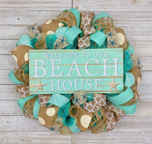 Load image into Gallery viewer, Beach house Wreath
