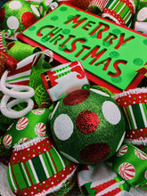 Load image into Gallery viewer, Red &amp; Green Christmas wreath
