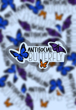 Load image into Gallery viewer, Antisocial Butterfly Sticker
