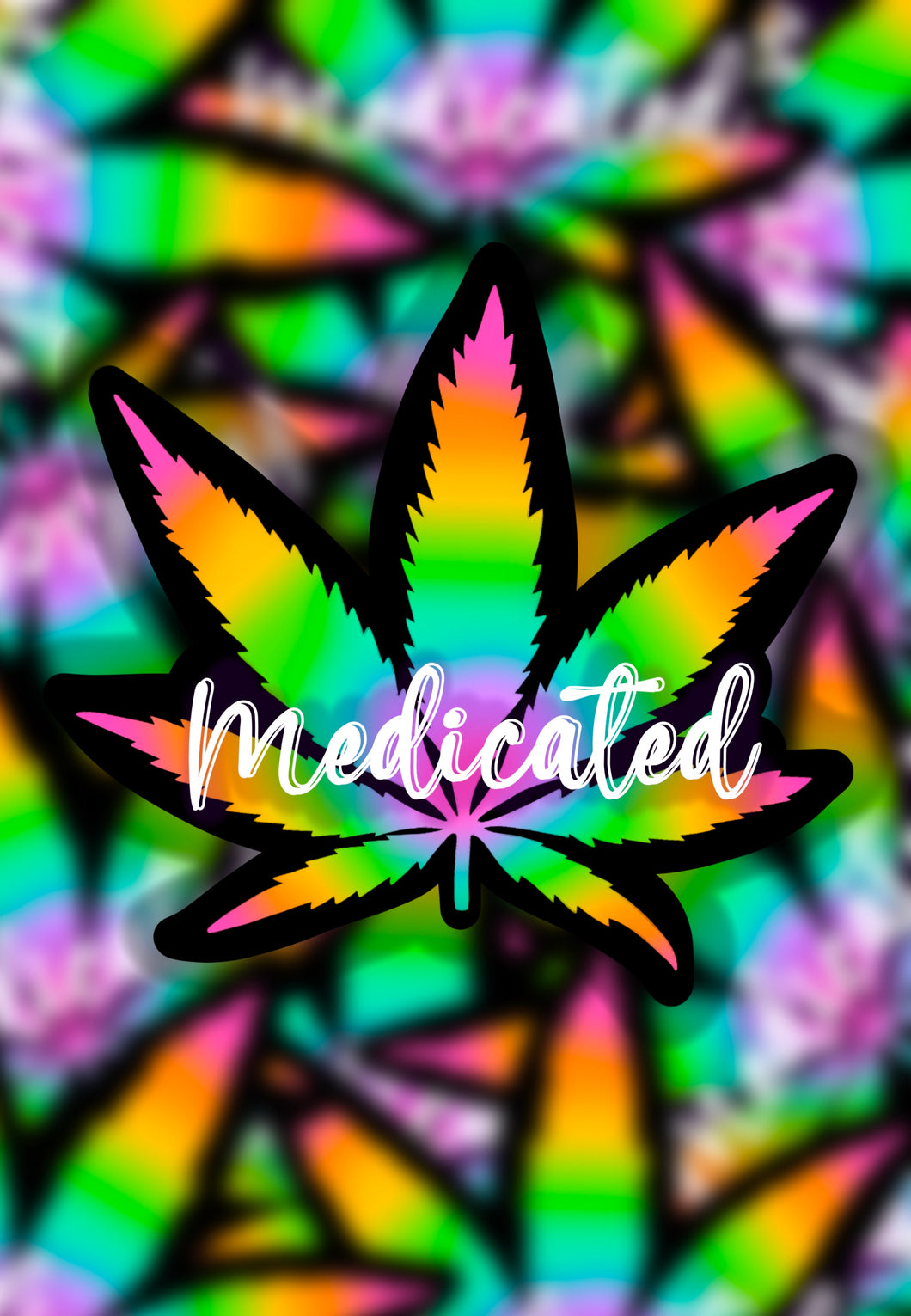 Medicated sticker