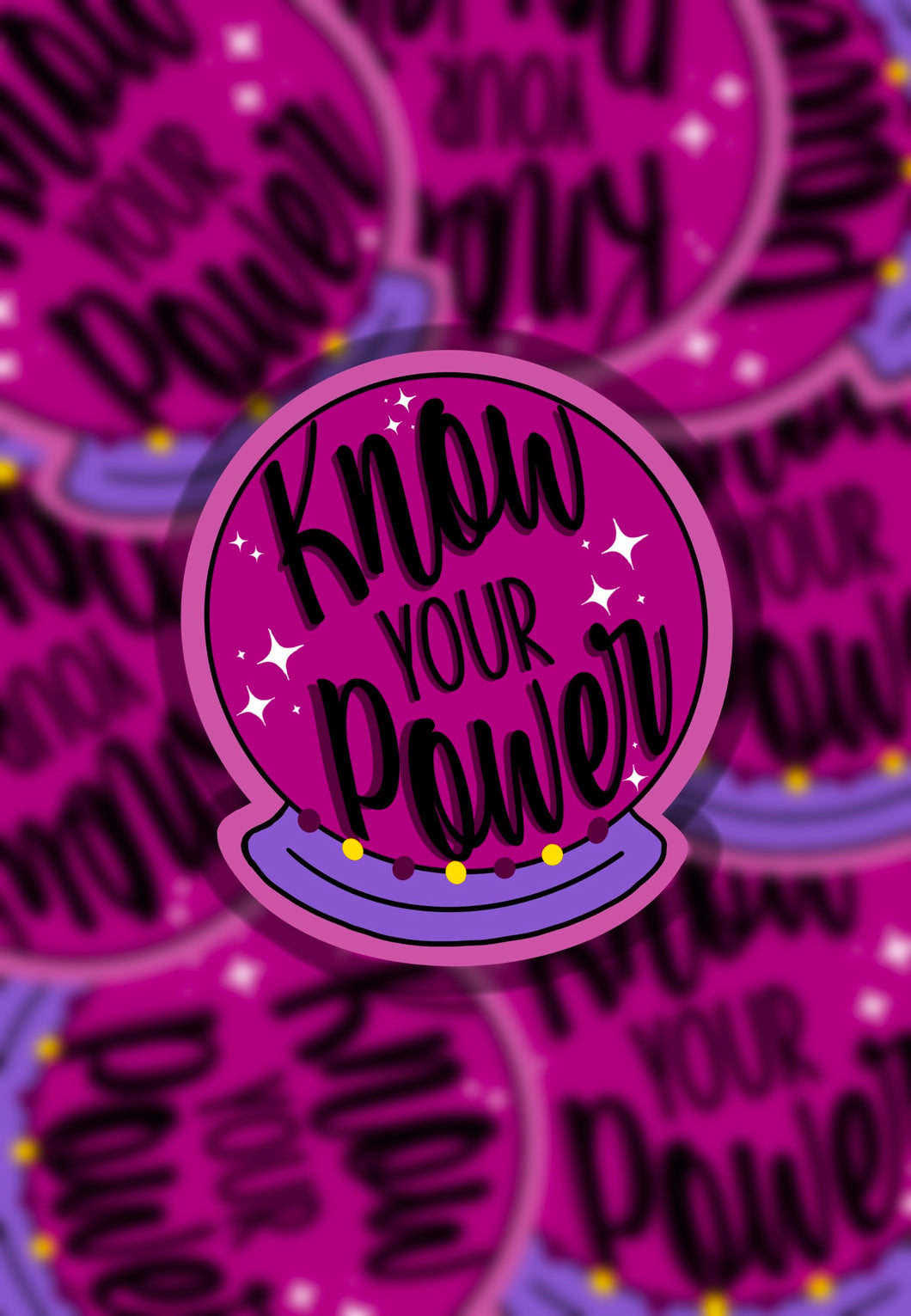 Know your power sticker