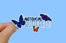 Load image into Gallery viewer, Antisocial Butterfly Sticker
