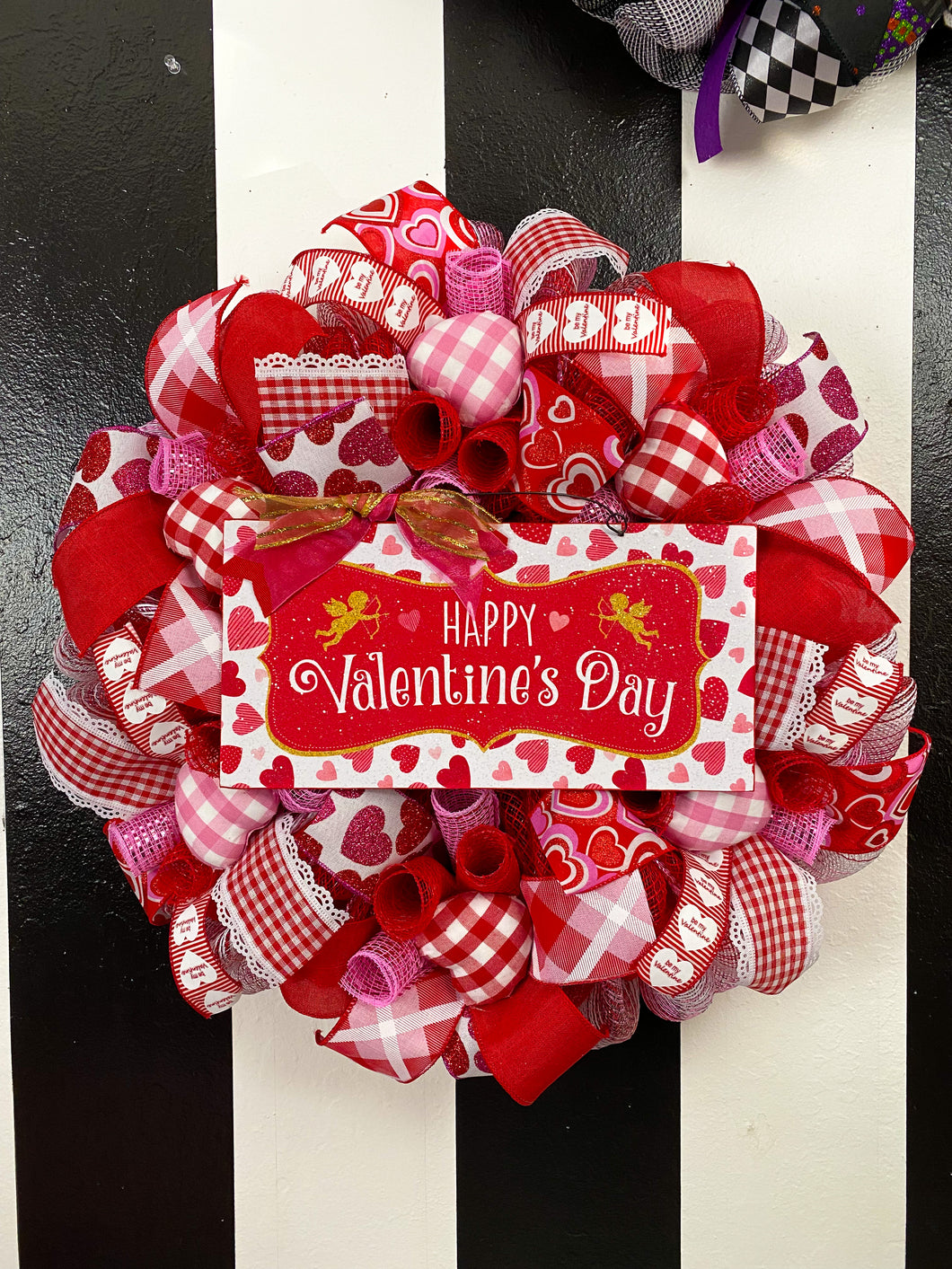 Valentine’s Day wreath